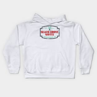 Beach Grove Motel Kids Hoodie